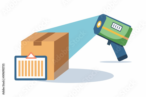 barcode scanner pointing package