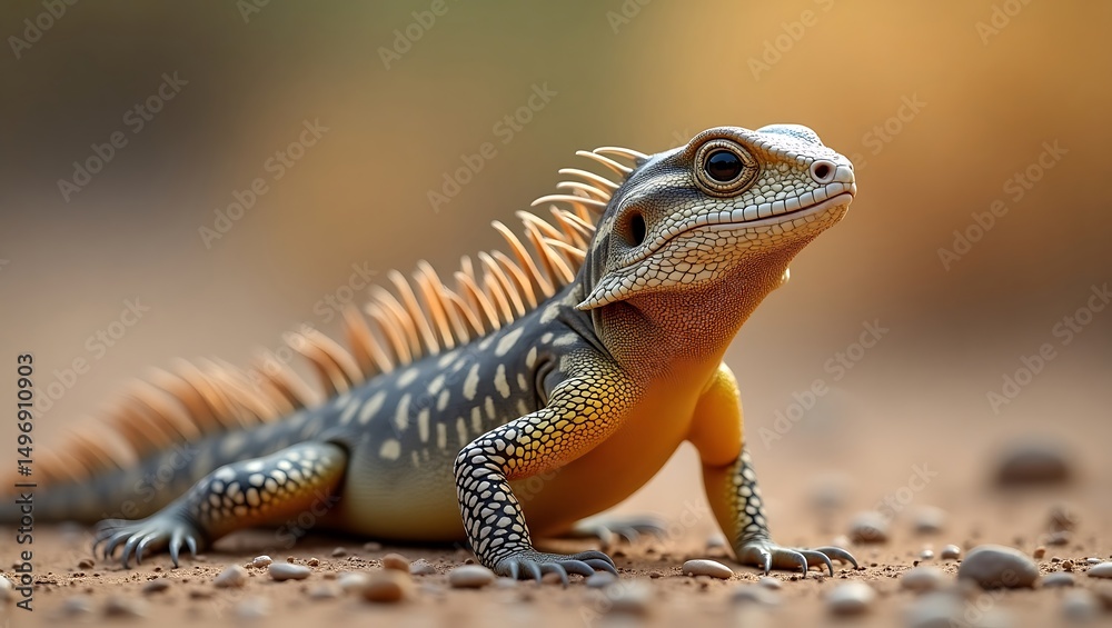 Obraz premium bearded dragon lizard