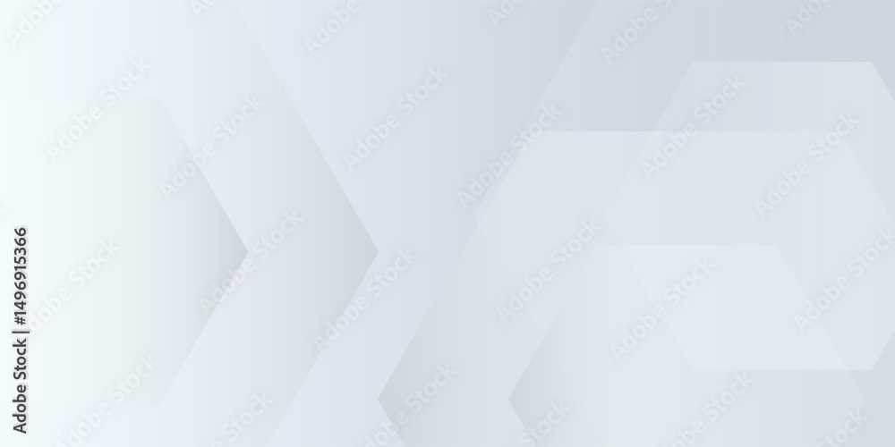Obraz premium White abstract background with dynamic wavy hexagon texture. suitable for wallpaper simple art