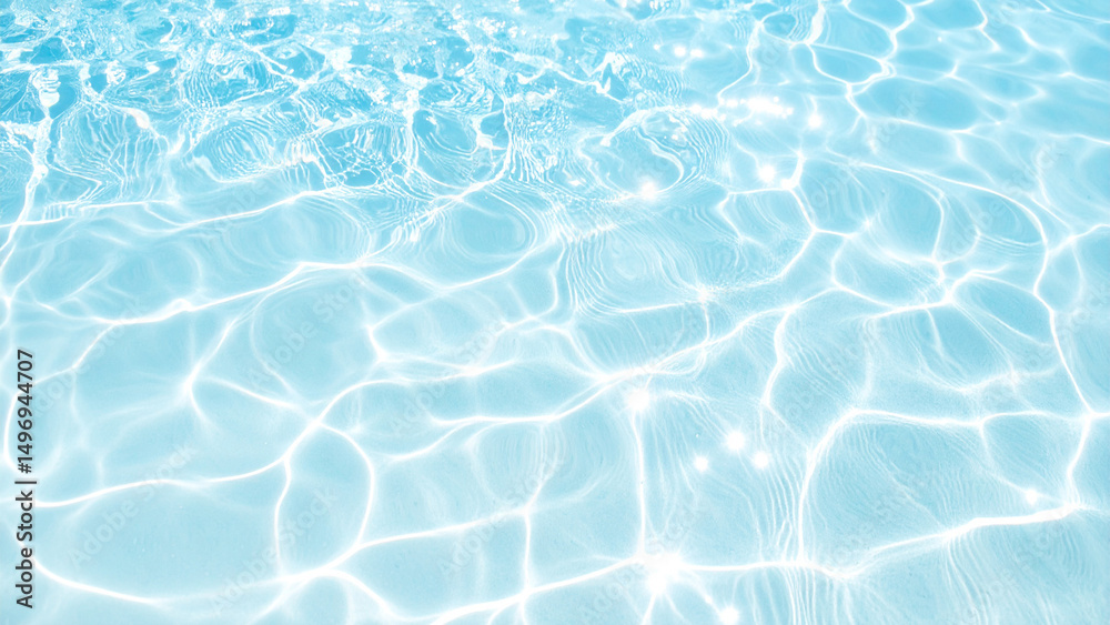 Obraz premium キラキラな水面の背景