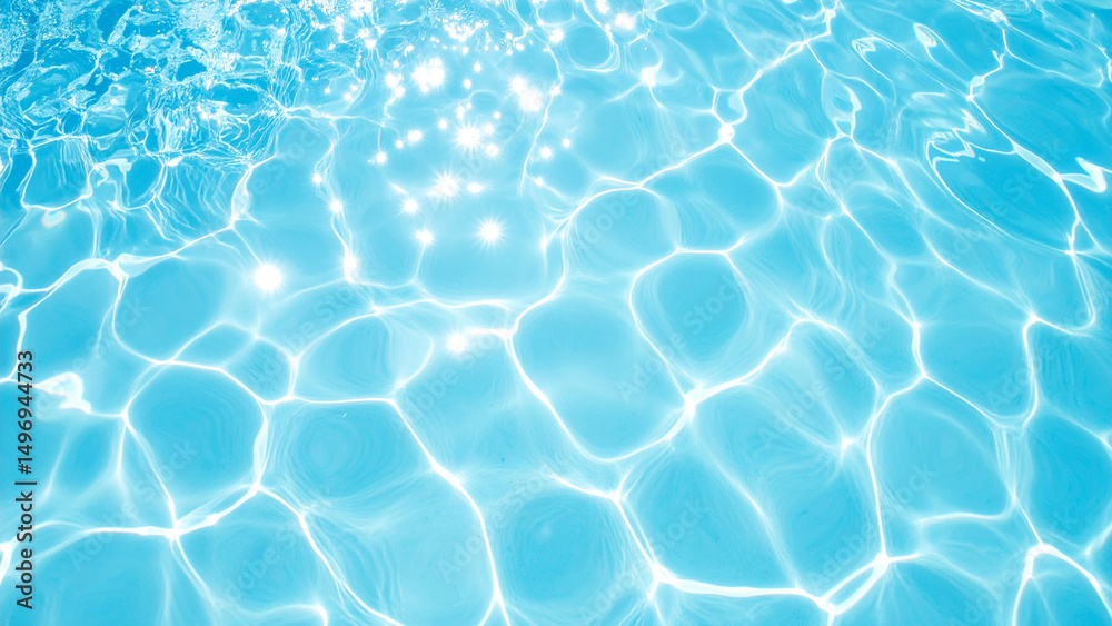 Obraz premium キラキラな水面の背景