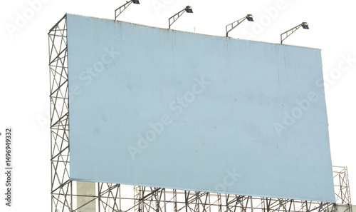 Large old billboard