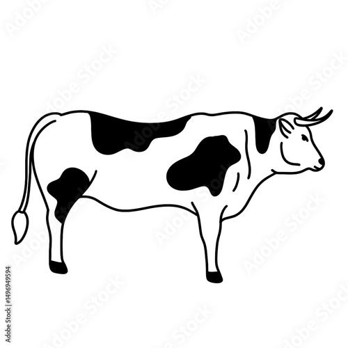 cow vector illustration