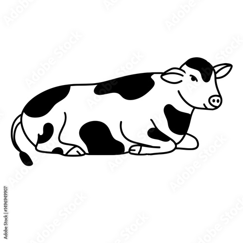cow vector illustration