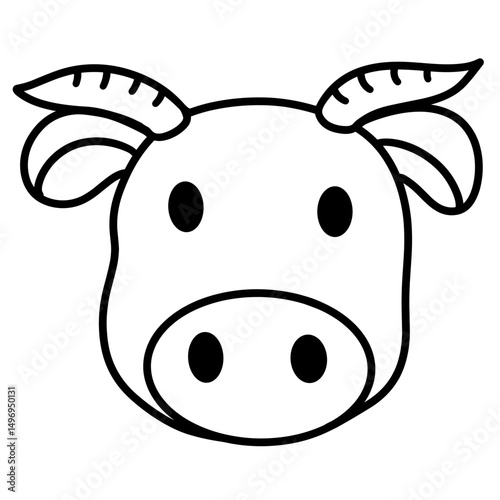 cow vector illustration