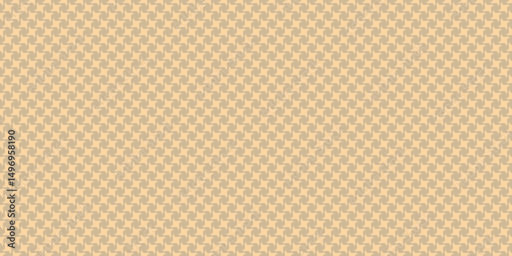 Fototapeta premium Elegant beige abstract pattern, perfect for backgrounds, textures, or textile design. Subtle repeating motif creates a sophisticated, understated visual.