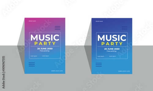 Annual report and poster design