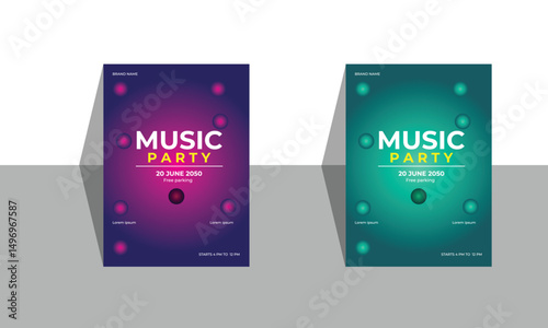 Annual report and poster design