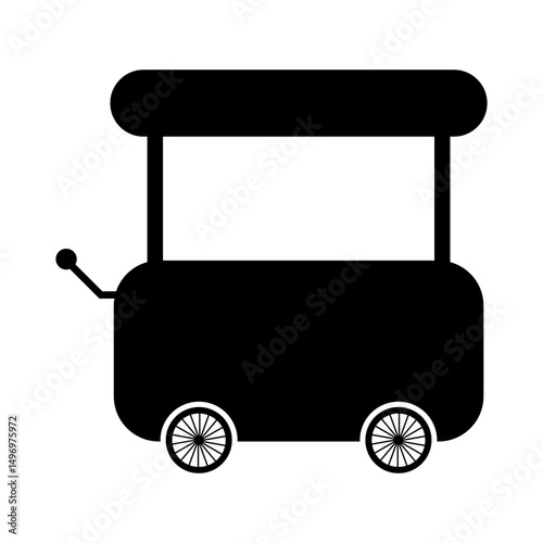 Street Food Cart Icon