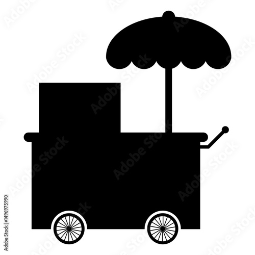 Street Food Cart Icon