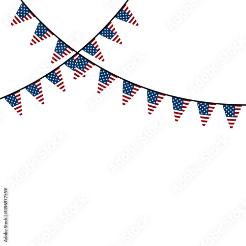 American Bunting Flag