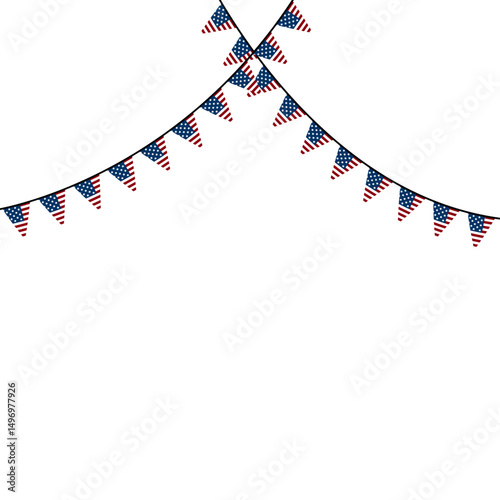 American Bunting Flag