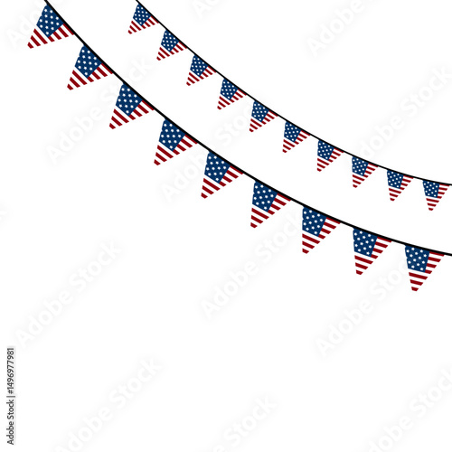 American Bunting Flag