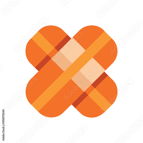 Bandage vector illustration on white background
