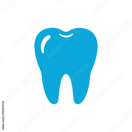 tooth icon on white