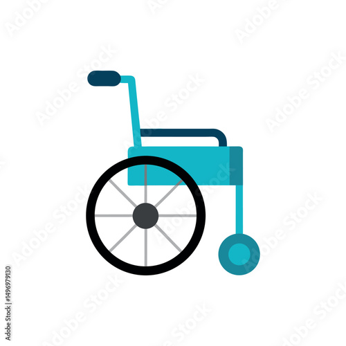wheelchair icon vector illustration