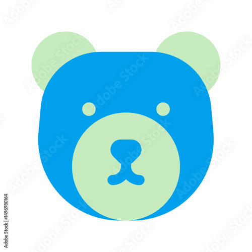 bear duo tone icon