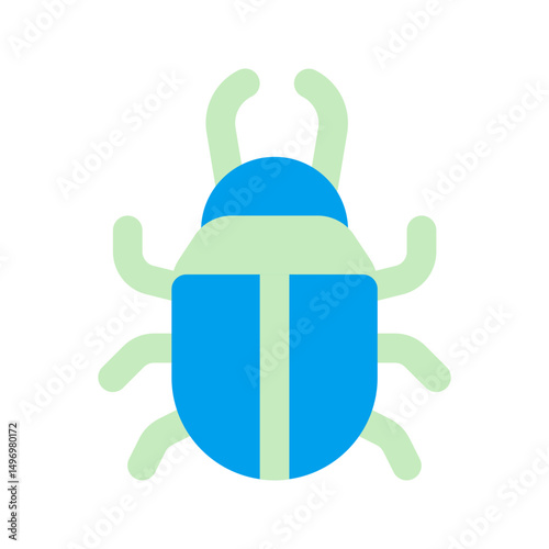 beetle duo tone icon