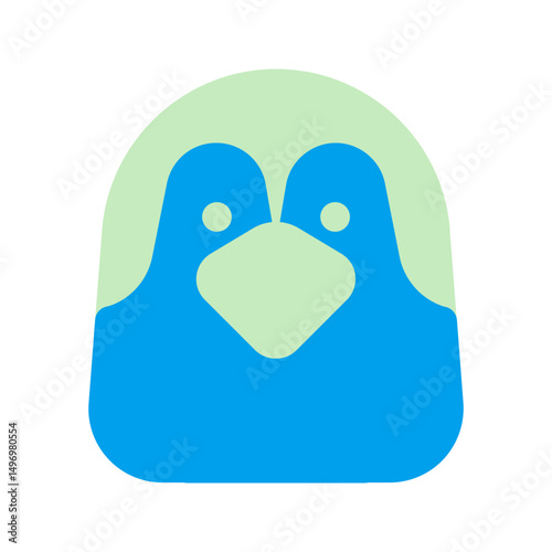 penguin duo tone icon