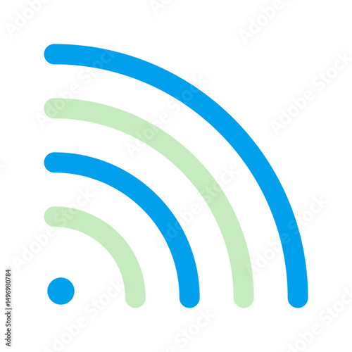 wifi duo tone icon