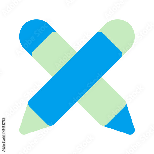 writing tools duo tone icon