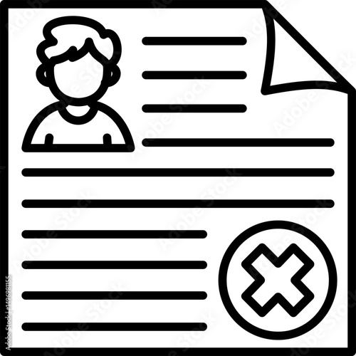Denied Report Icon