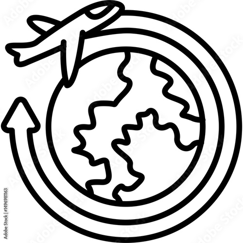Traveling Icon
