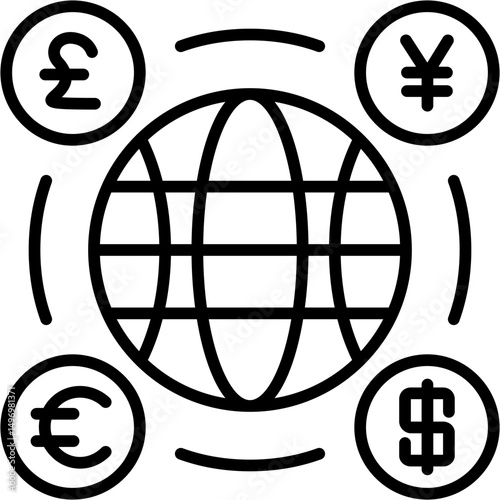 World currency Icon