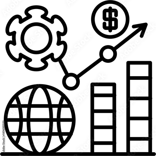 Economic Development Icon