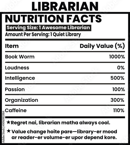 Customer service satisfaction survey form with financial information labels and nutritional facts
