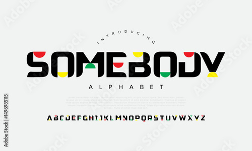 Playful and bold multicolor display font ideal for children�s projects, headlines, and branding