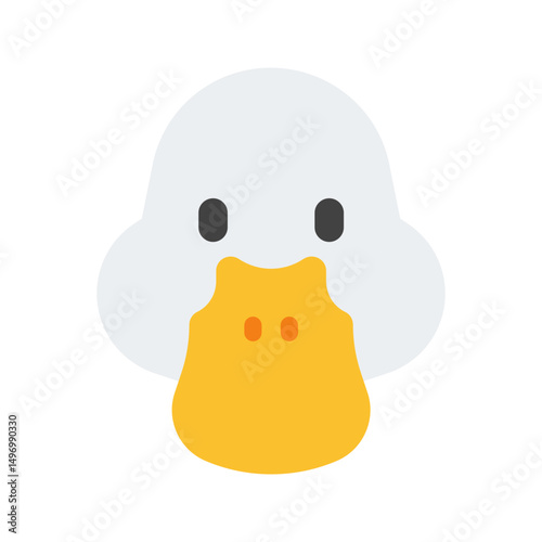 duck flat icon