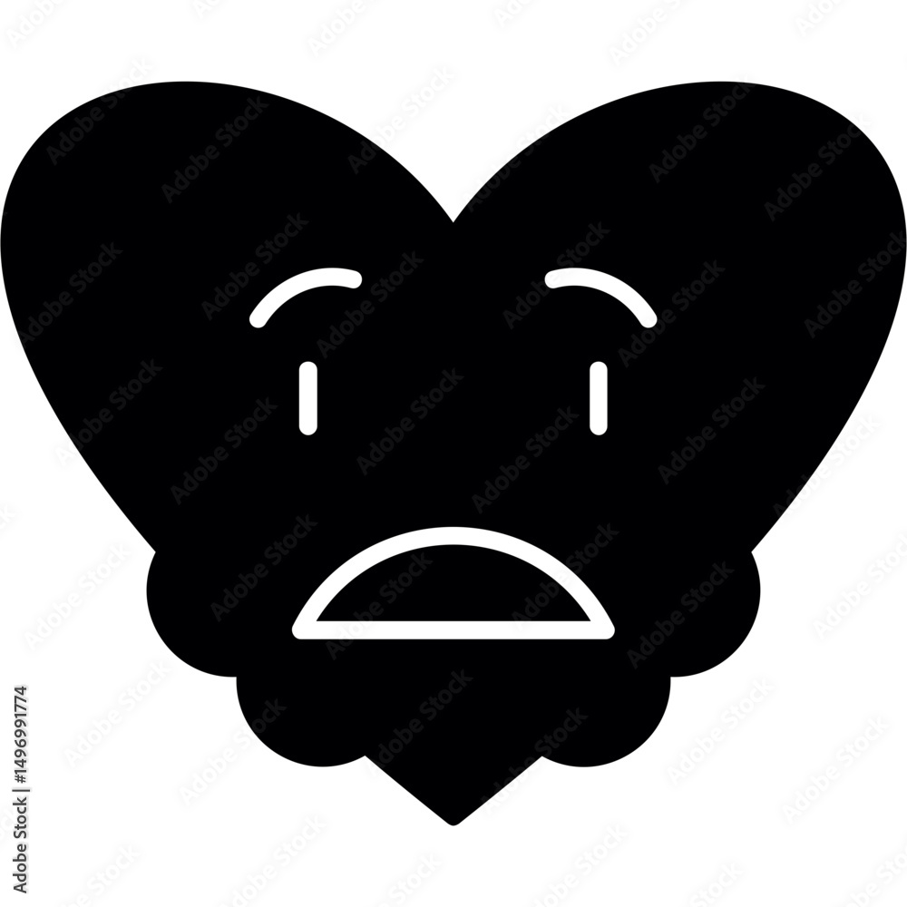 Obraz premium Fear icon