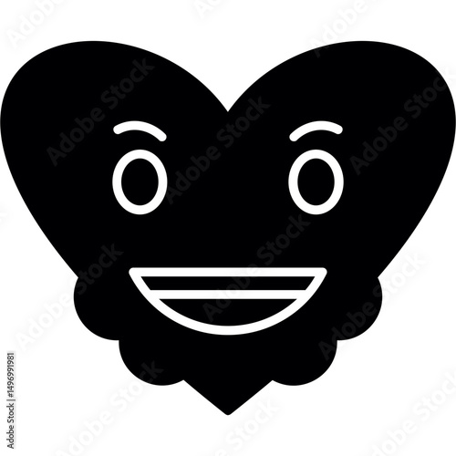 Grinning icon