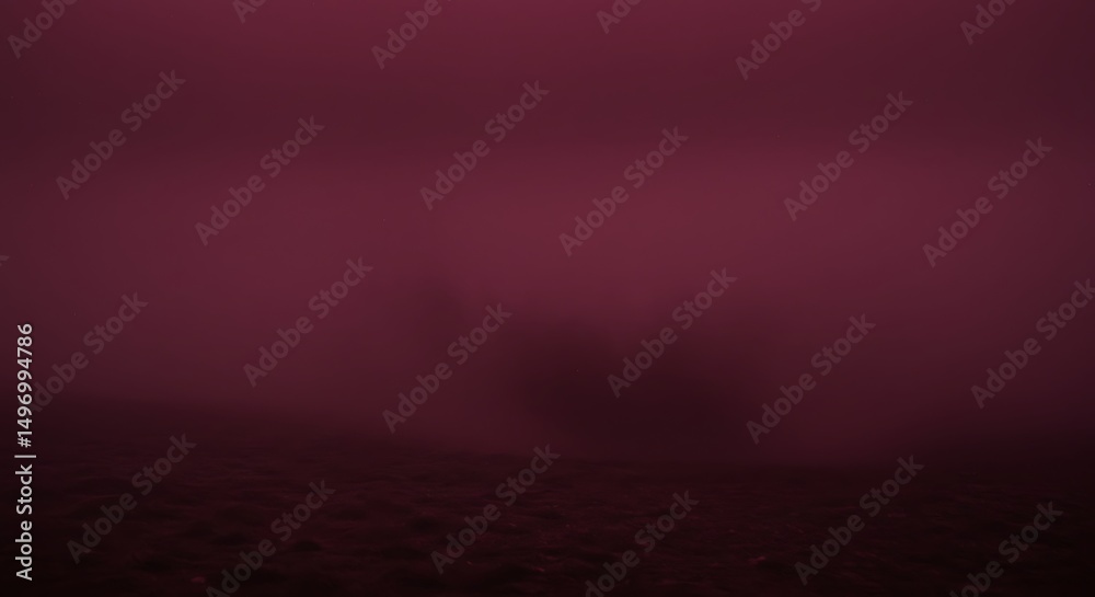 Fototapeta premium A Mysterious Foggy Atmosphere