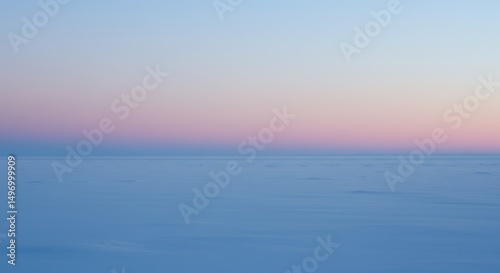 A serene view of the sky and horizon 