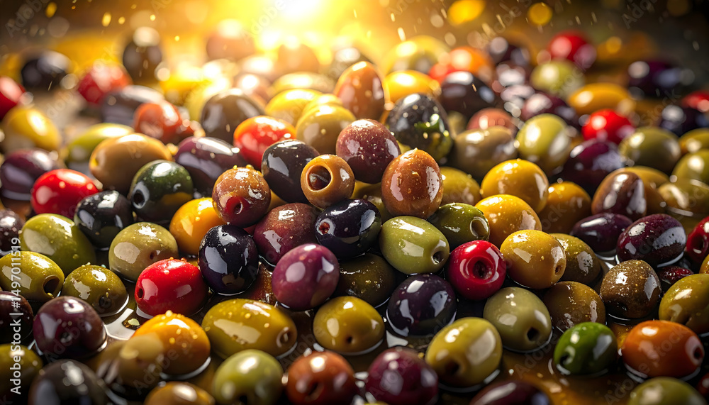 Art of Olives in Olive Oil – Mediterranean Breakfast Delight Art of Olives in Olive Oil – Mediterranean Breakfast Delight