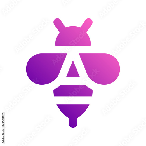 bee gradient icon