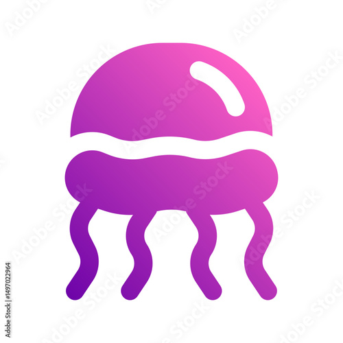 jellyfish gradient icon