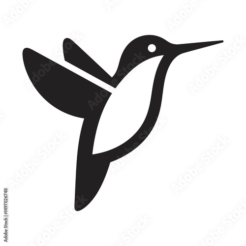 A curated set of minimalist hummingbird vector illustrations featuring sleek lines, simple shapes, and elegant designs ideal for modern projects.