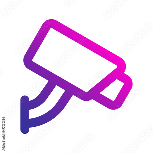 cctv gradient icon
