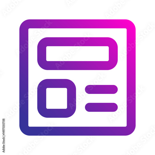 headgradient gradient icon
