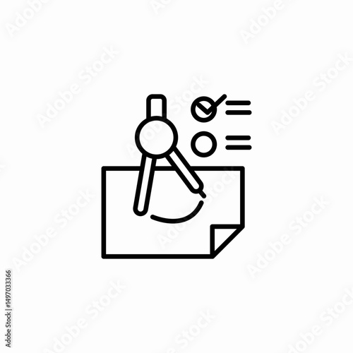 balance scale icon sign vector