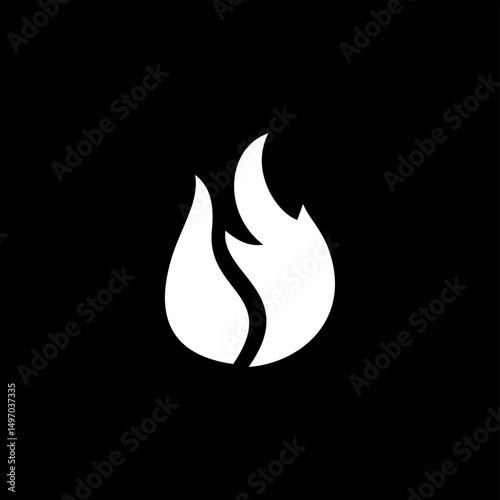 vector fire icon