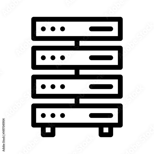 Data Server Rack