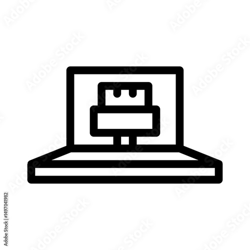 Computer with Keyboard