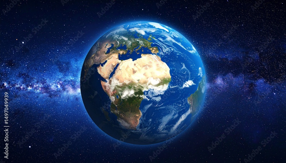 Fototapeta premium earth in space