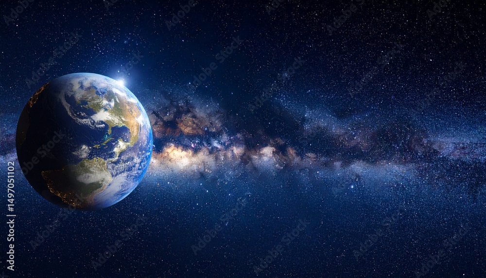 Obraz premium earth in space