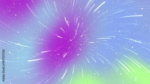 Dynamic Colorful Abstract Background with Swirling Patterns and Vibrant Light Effects