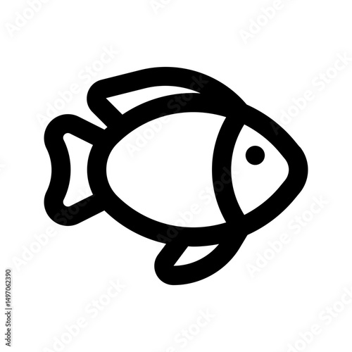 fish line icon